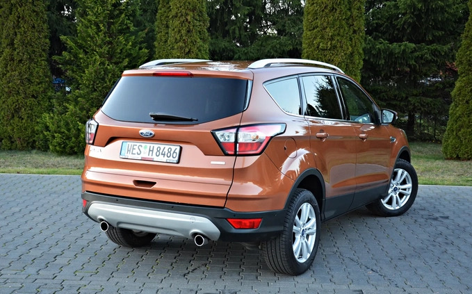 Ford Kuga cena 73900 przebieg: 86000, rok produkcji 2017 z Chodzież małe 781